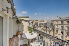 Beautiful apartment with a terrace in Le Marais
